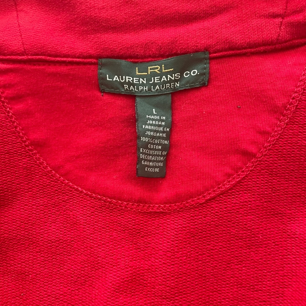Ralph Lauren Rich Red Sweater